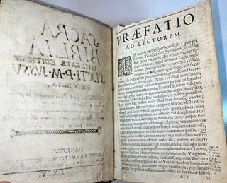 Biblia Sacra: Vugatae Editonis Sixti V. Pont. Max IVSSV, Recognita et Clementis VIII