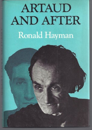 Item #011202 Artaud and After. Ronald Hayman