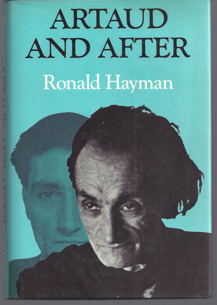 Item #011202 Artaud and After. Ronald Hayman.