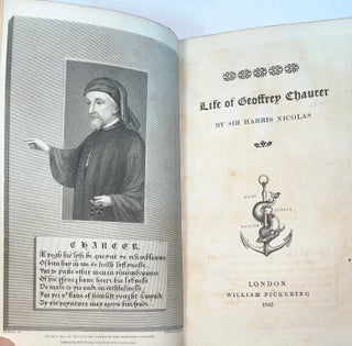Life of Geoffrey Chaucer (Presentation Copy - Fine Binding)