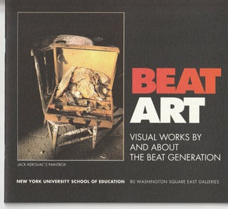 Item #011458 Beat Art: Visual Works by and About the Beat Generation. Edward Adler, Bernard Mindich
