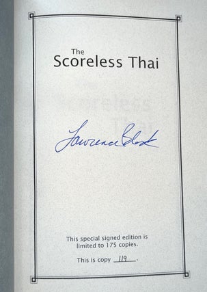 The Scoreless Thai (Signed First Edition)