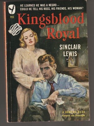 Item #011515 Kingsblood Royal. Sinclair Lewis