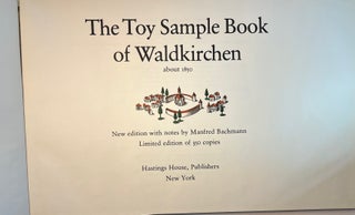 The Toy Sample Book of Waldkirchen: About 1850