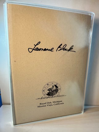 Lawrence Block Bibliography 1958 - 1993 (Signed First Limited Edition)