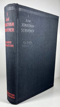 I am Jonathan Scrivener (Scarce Inscribed First Edition)