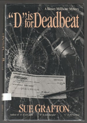 Item #012225 D Is for Deadbeat (Signed First Edition). Sue Grafton