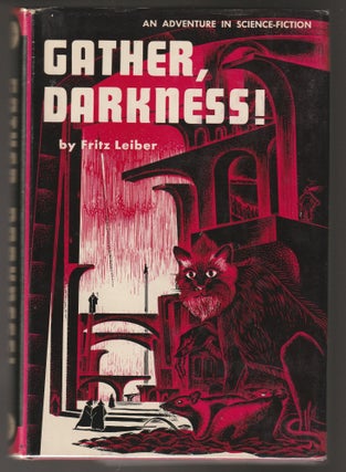 Item #012240 Gather, Darkness! (Signed First Edition). Fritz Lieber