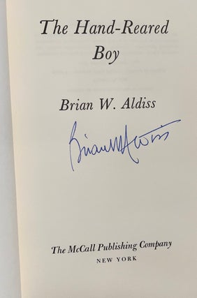 The Hand-Reared Boy (Signed First Edition)