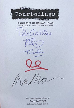 Fourbodings: A Quartet of Uneasy Tales (Signed Limited Edition)