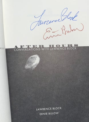 After Hours: Conversations With Lawrence Block (Signed First Edition)