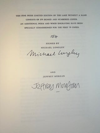 The Lake Without a Name: Poems of Mayo (Signed Limited Edition)