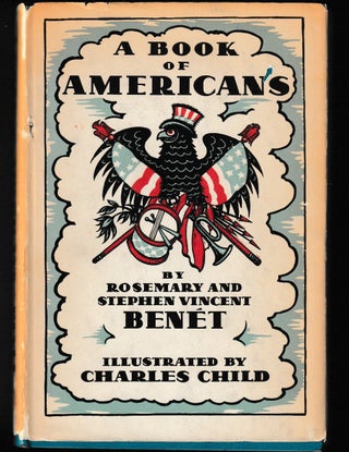 Item #012438 A Book of Americans. Rosemary Benet, Stephen Vincent