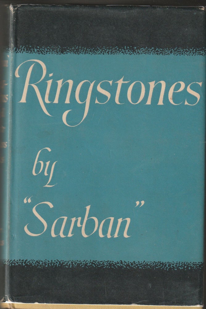 Item #012453 Ringstones and Other Curious Stories. Sarban, John William Wall.