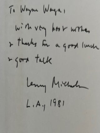 The Men's Club (Inscribed Association Copy)
