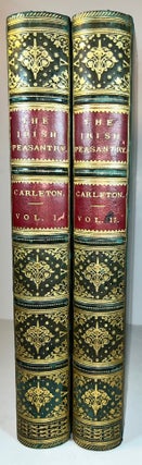 Item #012504 Traits and Stories of the Irish Peasantry (Fine Signed Binding). William Carleton