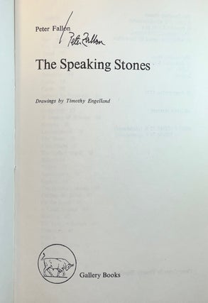The Speaking Stones (Signed First Edition)