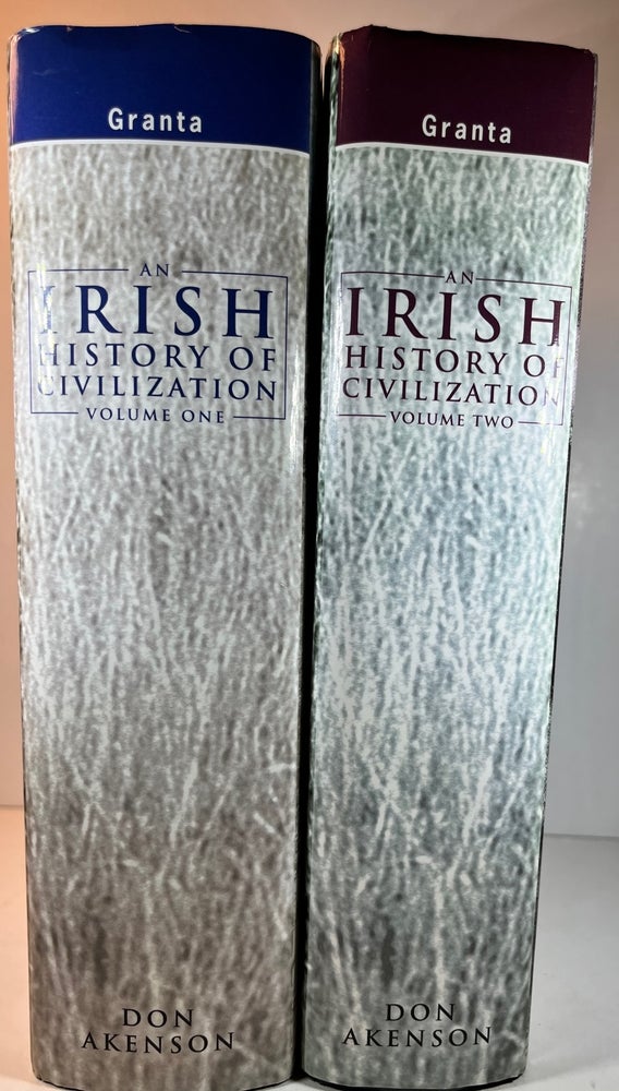 Item #012532 Irish History of Civilization, Volumes One and Two. Harman Akenson.