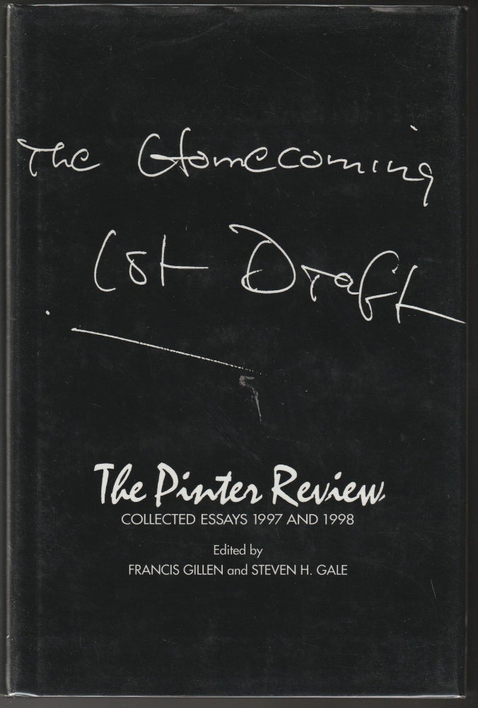 Item #012592 The Pinter Review: Collected Essays 1997 and 1998. Francis Gillen, Steven H. Gale.