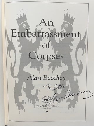 An Embarrassment of Corpses (Signed Association Copy)