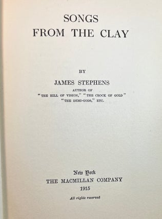 Songs From the Clay