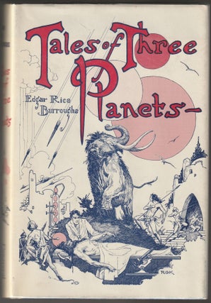 Item #012672 Tales of Three Planets (Signed by Illustrator- First Edition). Edgar Rice Burroughs