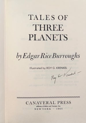 Tales of Three Planets (Signed by Illustrator- First Edition)