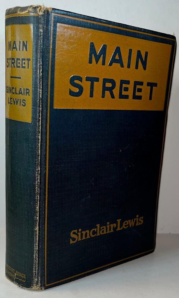 Item #012770 Main Street. Sinclair Lewis.