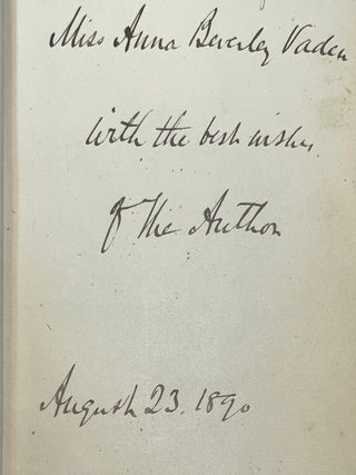 Davault's Mills (Inscribed First Edition)