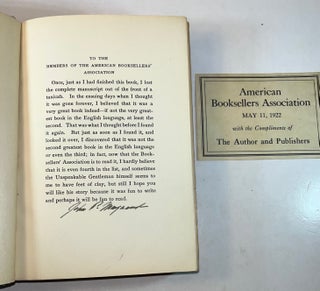 The Unspeakable Gentleman (Signed First Edition)