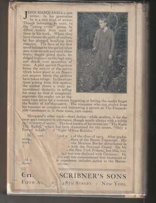 The Unspeakable Gentleman (Signed First Edition)