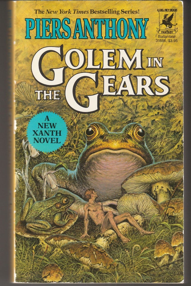 Item #012933 Golem in the Gears (The Magic of Xanth, Book 9). Piers Anthony.