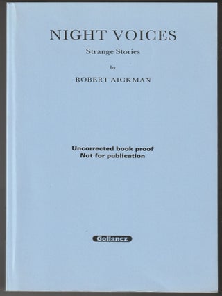 Night Voices: Strange Stories (Scarce Uncorrected Proof)