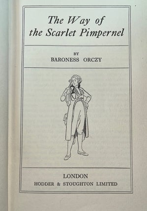 The Way of the Scarlet Pimpernel