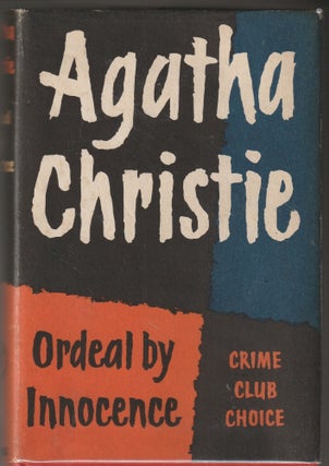 Item #013209 Ordeal by Innocence. Agatha Christie