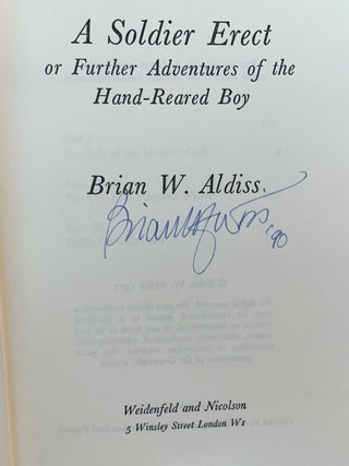 A Soldier Erect (Signed First Edition)