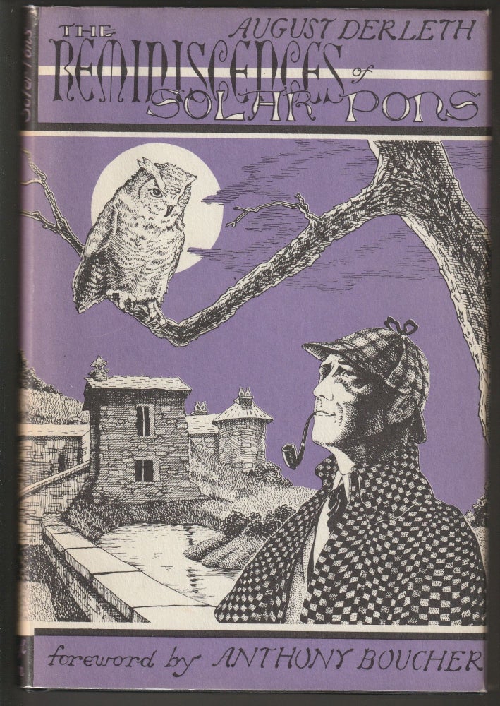 Item #013253 The Reminiscences of Solar Pons (Signed First Edition). August Derleth.