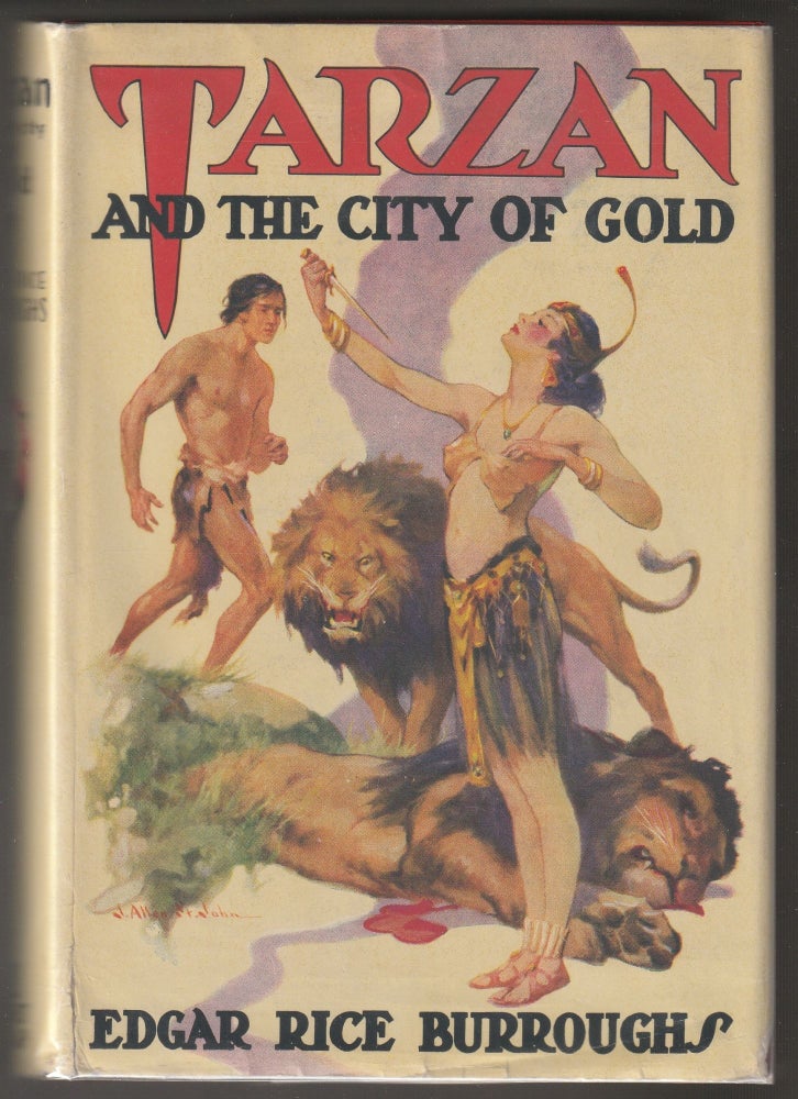Item #013547 Tarzan and the City of Gold. Edgar Rice Burroughs.