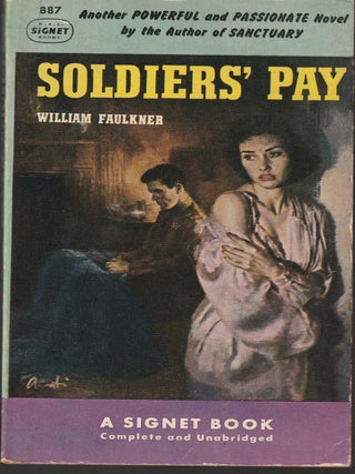 Item #013680 Soldier's Pay. William Faulkner