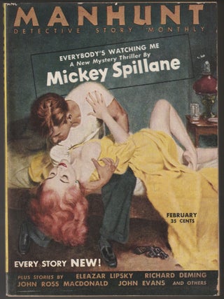 Item #013807 Manhunt Detective Story Monthly Vol. 1, No. 2 - February, 1953