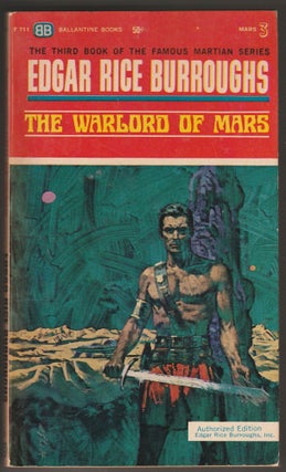 Item #013950 The Warlord of Mars. Edgar Rice Burroughs