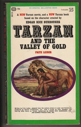 Item #013972 Tarzan and the Valley of Gold. Fritz Leiber
