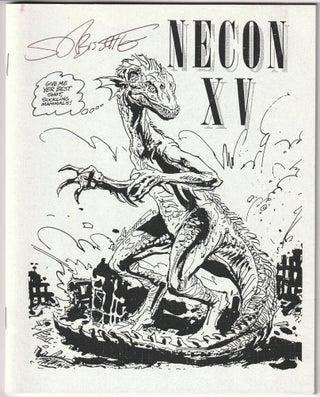 Item #014040 NECON XV - Official Program Guide for the Annua; Camp NECON Convention (Signed by...
