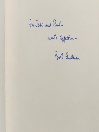 I Never Sang For My Father (Signed First Edition)