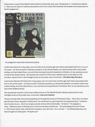 Cat and Feather - A Murder Mystery