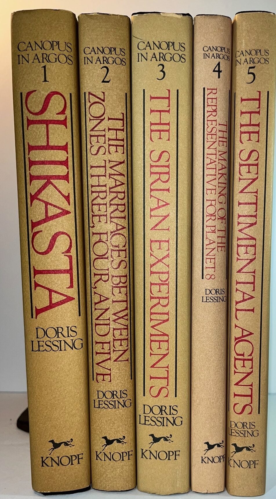 Canopus in Argos: Archives - Five Volumes: Re: Colonised Planet Five ...
