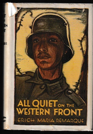 Item #014254 All Quiet on the Western Front. Erich Maria Remarque