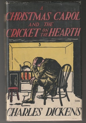Item #014506 A Christmas Carol and the Cricket on the Hearth. Charles Dickens
