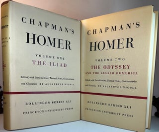 Item #014526 Chapman's Homer: The Iliad, The Odyssey and the Lesser Homerica (Bollingen Series...