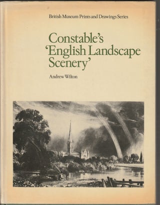 Item #014558 Constable's 'English Landscape Scenery' (British Museum Prints and Drawings Series)....